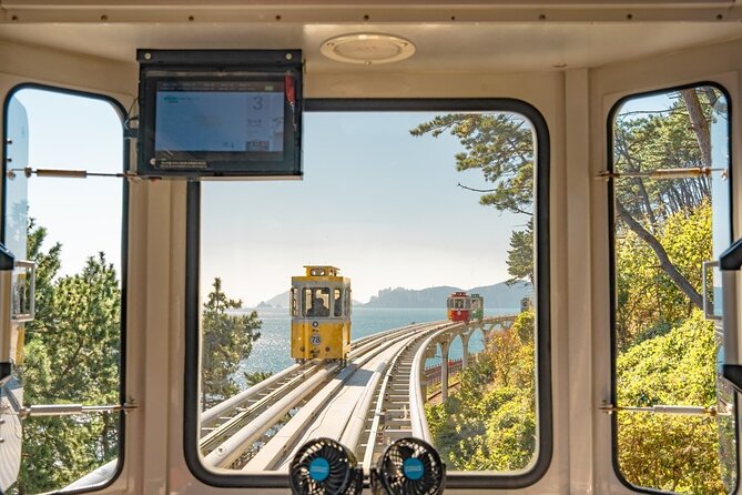 Busan Coastal Charm & Culture: Gamcheon Village & opt Sky Capsule - Oryukdo Skywalk, glass under your feet