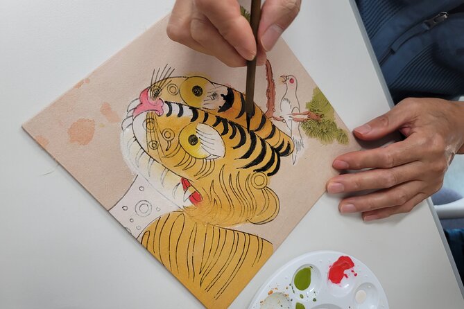[BUSAN,GamcheonVillage] Private Korean Art Painting Class - Working with traditional materials and Korean patterns