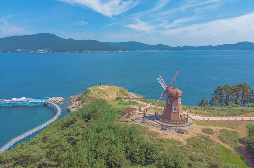 Busan: Geoje Coastal Escape, Sea Breeze, Oedo Botania Island - Maemiseong Castle gives you a quick first look