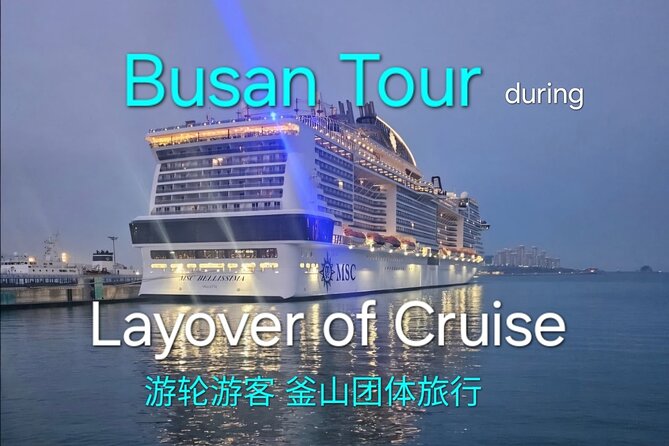 Busan Group Tour for Cruise ship passengers (Max 12 Guests) - Five things to know before you book