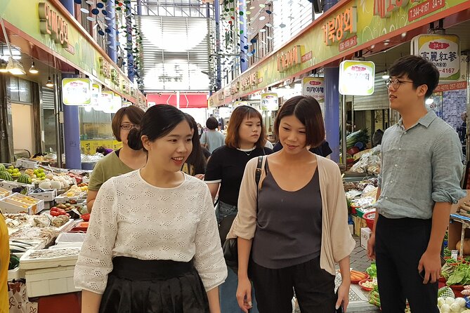 Busan history and market food tour with local chef - BIFF Square and the famous hotteok stop