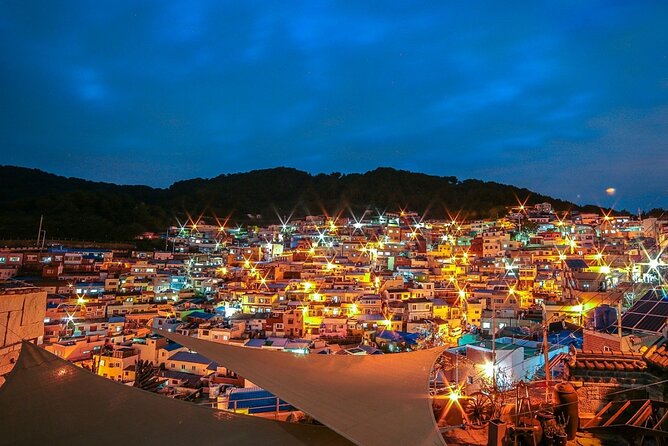 Busan Private Night Tour - City Lights & Food - Cheonmasan-ro and the final city panorama