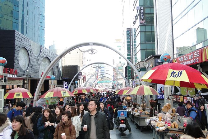 Busan Sightseeing Tour Including Gamcheon Culture Village and Beomeosa Temple - Gukje Market, BIFF Square, and Gwangbokro