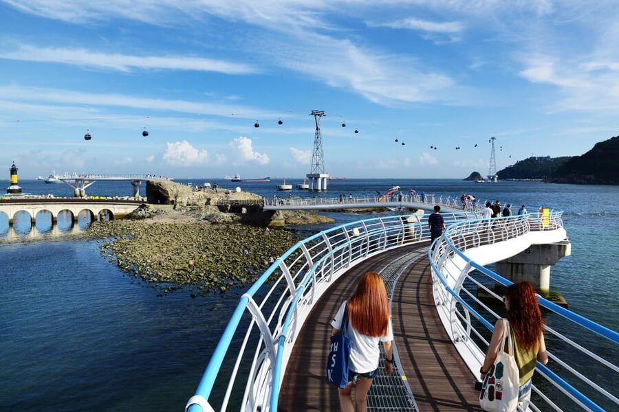 Busan: Sky Capsule+ Huinnyeoul+ Gamcheon+ Songdo+ Night View - Guides, transport, and the pace of the day