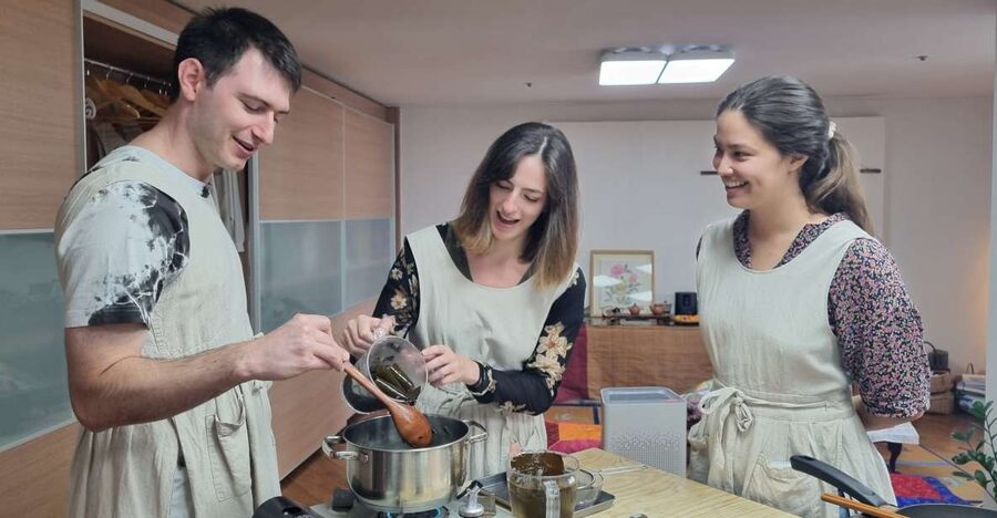 Busan: Small-Group Traditional Korean Food Cooking Class - Min’s teaching style and the group atmosphere