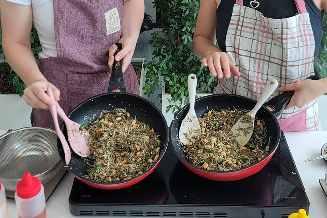 Busan Tailored Korean cooking class (Vegan OK)with market tour - The Value of $95 and Five Hours