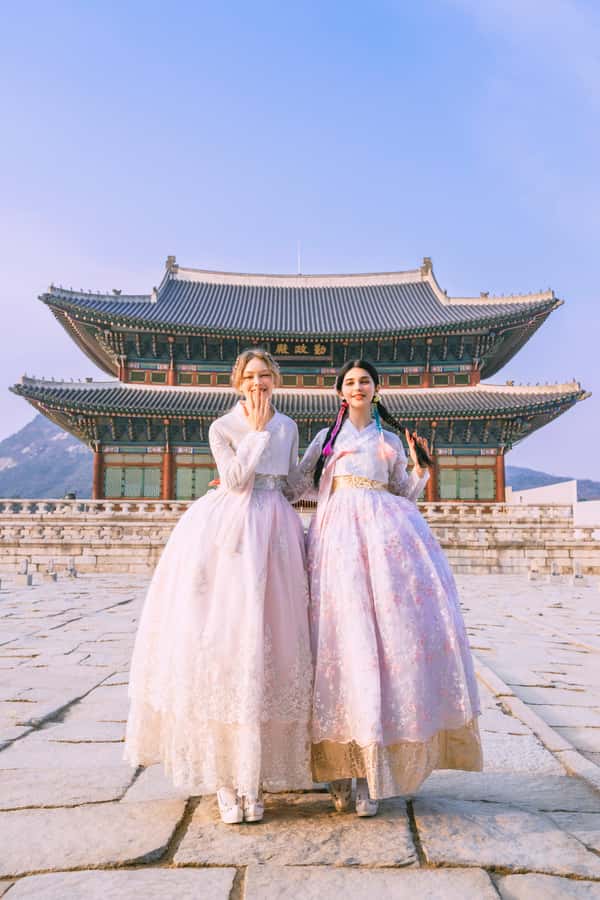 Changdeokgung Hanbok Experience at hanboknam - Free Hairstyling Makes the Outfit Feel Complete
