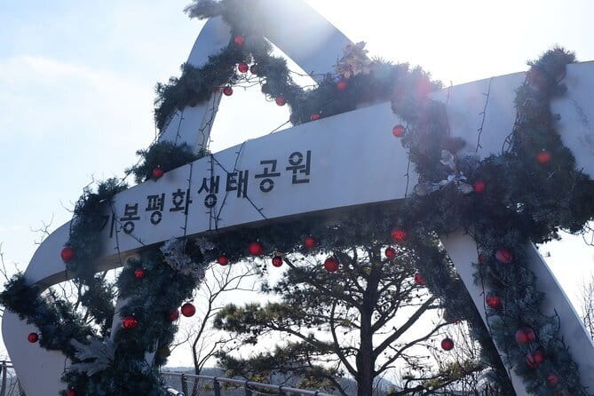 Closest Observatory to DMZ & Suspension Bridge Tour from Seoul - The Christmas tree that became bridges