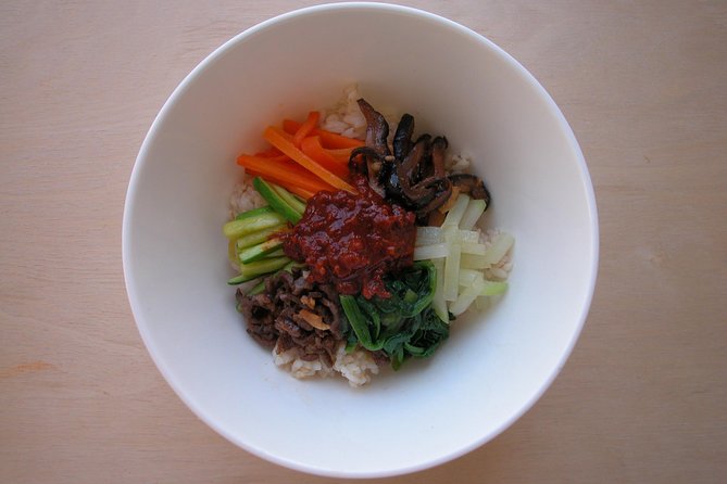 Cook 3 Authentic Korean Dishes with Local Market Tour - A Clean Studio With Your Own Cooking Station