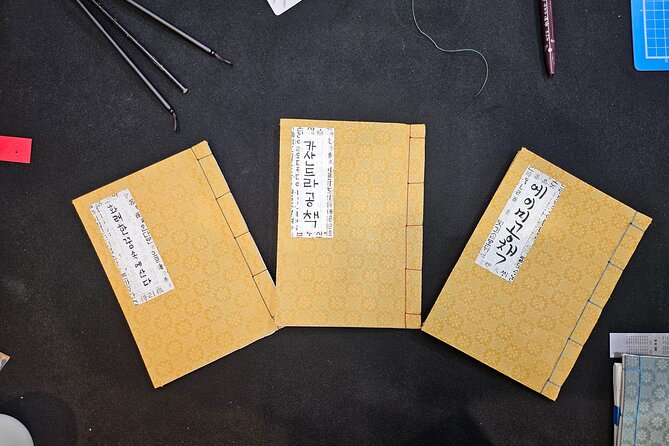 Create a Handmade Traditional Korean Notebook in Insadong - The value of $39.89 per person