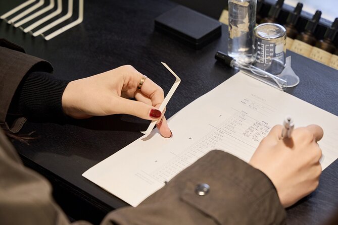 Create Your Own Luxury Niche Perfume in Hongdae - Thirty natural scent bases with a Korean point of view