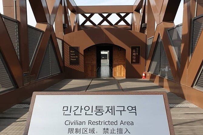 [DMZ Adventure] DMZ and optional Boat Voyage in River - Looking toward North Korea at Dora Observatory