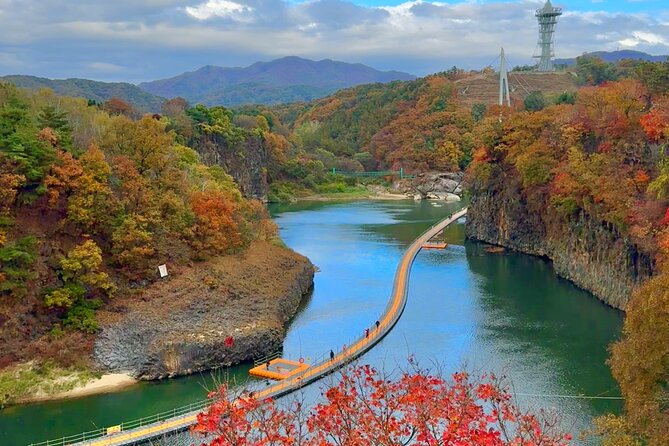DMZ Tour, 2nd Tunnel & UNESCO Suspension Bridge Tour from Seoul - Bidulginang Falls, a short final stop