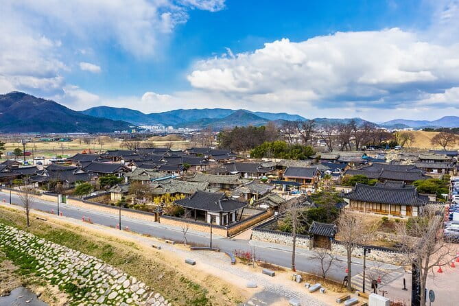 Echoes of Silla Gyeongju Historical Guided Day Tour from Busan - Woljeonggyo Bridge ends the day with lights