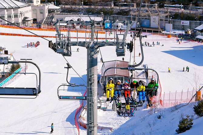 Elysian Gangchon Winter Ski with Nami Island Day Tour from Seoul - Shared transport, meeting points, and group size