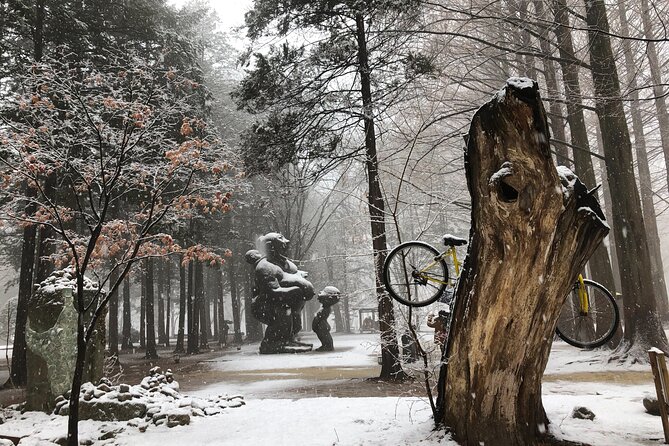 Eobi Ice Valley / Elysian Ski Resort / Nami Island - Nami Island: tree-lined paths and K-drama scenery