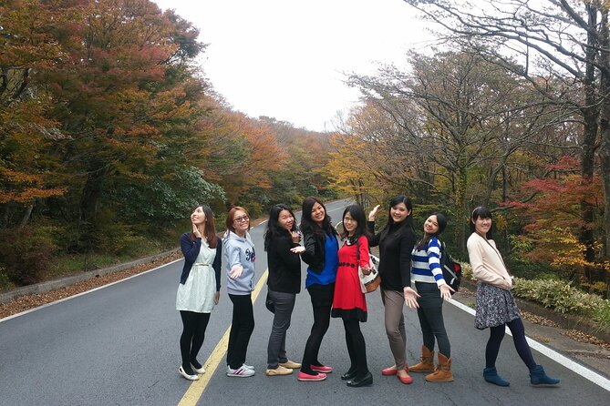 Full-Day Private Taxi Tour South of Jeju Island - Cheonjeyeon closes with three levels of water