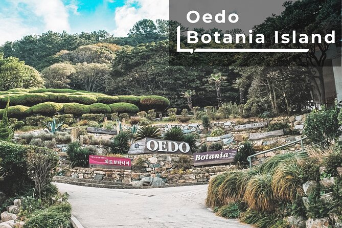 Geoje Oedo Botania Island from Busan - Haegeumgang and the sea views around Geoje