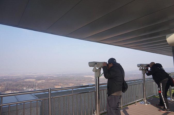 Half Day Korea DMZ Tour/ opt: suspension bridge - Dora Observatory gives you a view toward North Korea