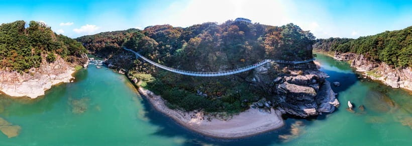 Hantan Canyon & Goseokjeong Flower Garden & Pink Muhly Park - The drive from Seoul and group style