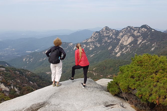 Hike and Explore the Wonder of Bukhansan National Park with hiking professional(including Lunch) - Choosing between an easier walk and the Euisangbong ridge