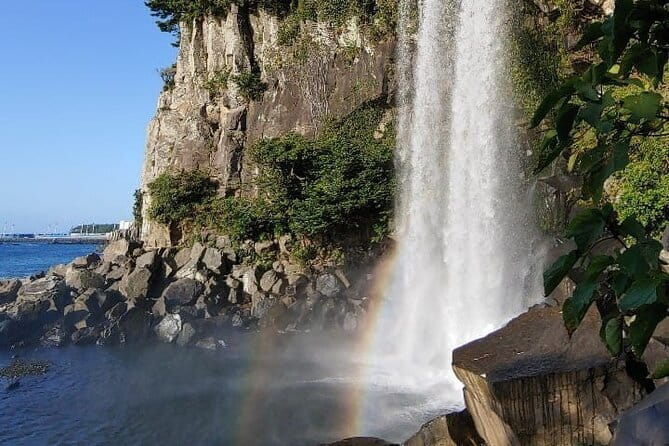 Jeju Customized Private Car Tour - Southern Jeju: cliffs, waterfalls, and a temple