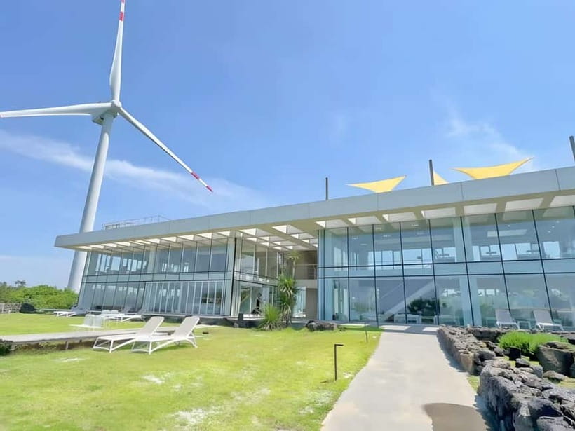 Jeju: K-Drama Spot When Life Gives You Tangerines Hotel Pick - Delmoondo Café offers a stylish pause