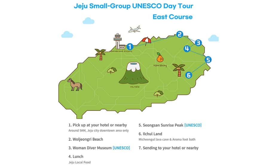 Jeju Premium Small Group UNESCO Day Tour - East - Woljeongri Beach and a coffee by the sea