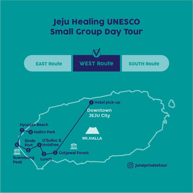 Jeju West: Small Group Healing Tour w/Caves & Dolphins - At a glance