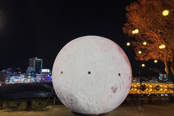 Jinju Namgang Yudeung Festival Bus tour from Busan - Following the lanterns along the Namgang River