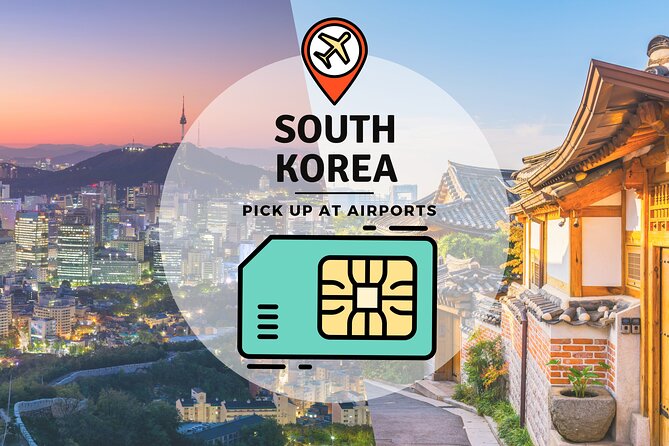 Korea SIM Card with SKT Unlimited Local Data & Voice Calls - Busan Port and the Seoul Office