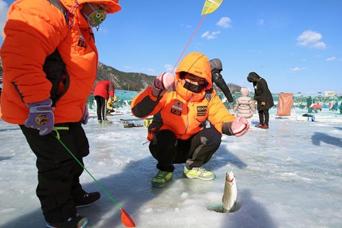 Korea Winter Ice Fishing Festival (Pyeongchang Trout Festival) - Arriving at the Pyeongchang Trout Festival