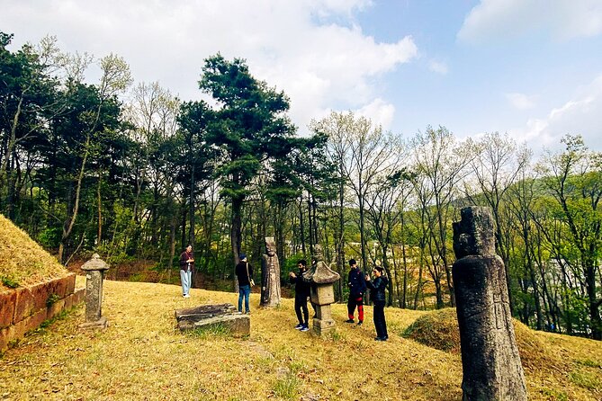 Korean Cemetery and Folklore Trek - Entering an active Korean cemetery respectfully