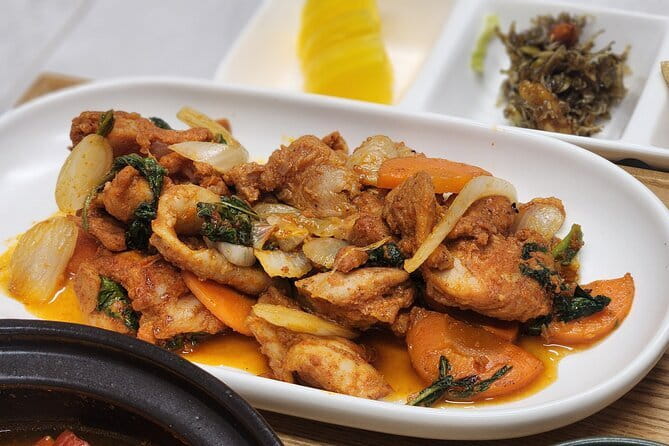 Korean Home Style Cooking Class in Gangnam Seoul - Your own pan, knife, and cooking station