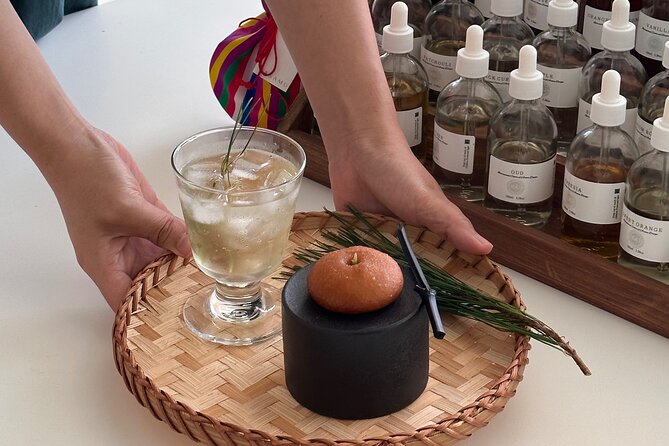 Make your K-scent perfume: Modern oneday class in Seoul - Tea, snacks, and the first scent memories