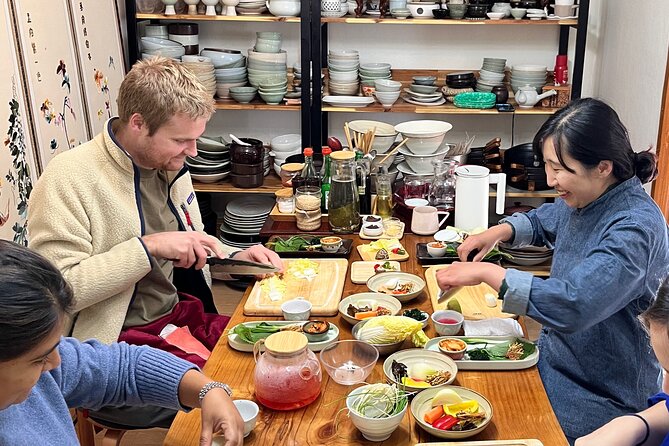 Master Korean traditional cooking with a Kimchi chef - Starting at Jegidong Station at 10 a.m.
