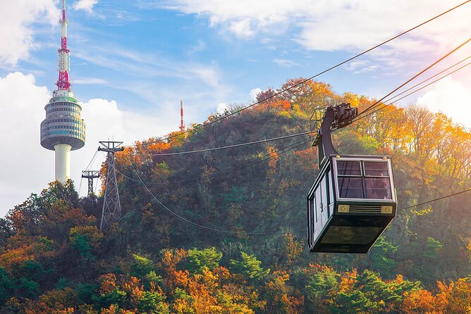 N Seoul Tower + Namsan Cable Car Ticket (Collect in Myeongdong) - Riding the Namsan Cable Car