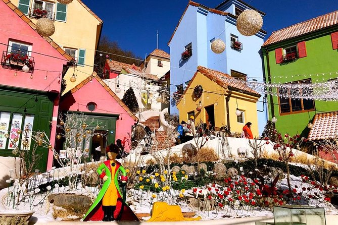 Nami Island & Petite France with Italian Village One-Day Tour - Petite France and the Italian Village contrast