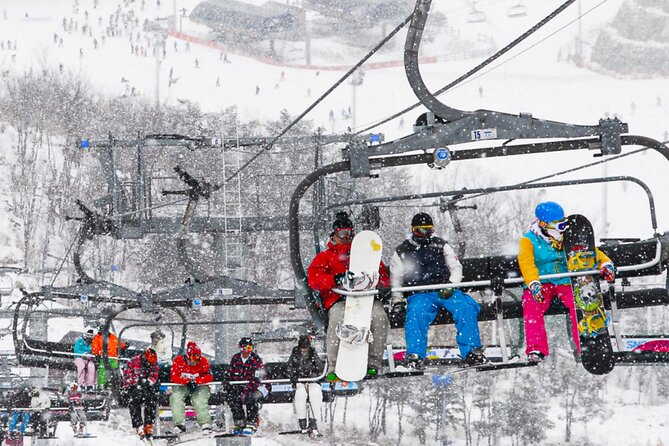 [OFFICIAL] Eden Valley Resort Winter Ski Day Tour from Busan - Arriving at Eden Valley Ski Area