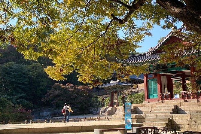 Seoul City Full Day Tour - Changdeok Palace (wearing Hanbok) - Wearing a Hanbok before seeing Changdeokgung