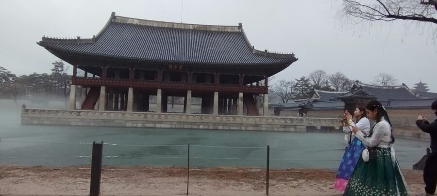 Seoul: DMZ, Gyeongbokgung Palace & City Tour - Looking north from the observatory