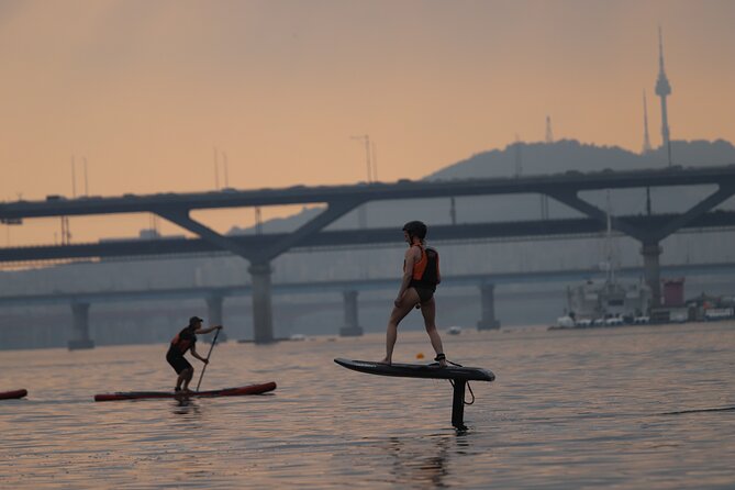 Seoul : Efoil & Windsurf Experiences in Han River - The 10-minute safety briefing and lesson