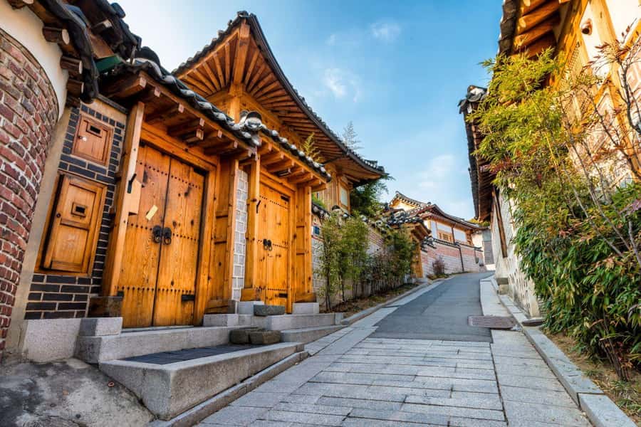 Seoul: Gyeongbokgung / Hanok Village / N Seoul Tower - A Korean lunch with samgyetang