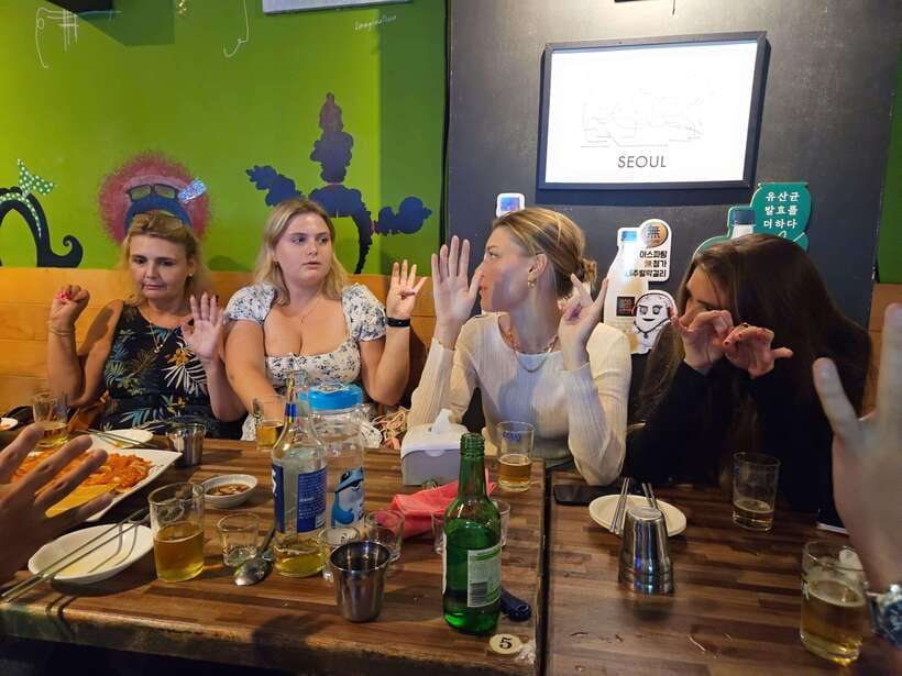 Seoul: Korean Drinking Games Night (non-drinkers welcome) - Entering the local bar in Hongdae