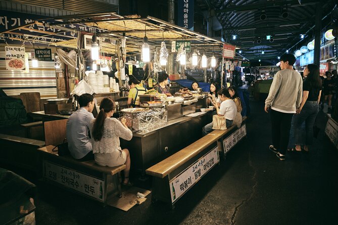 Seoul Night Palace & Market Food Tour with Vehicle - The walking and vehicle balance