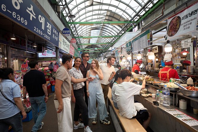 Seoul Royal Palace,Bukchon Hanok Village & Gwangjang Market Feast - Starting near Myeongdong or Seoul City Hall