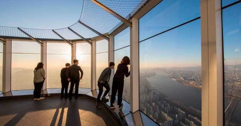 Seoul: Sky Lotte World Tower Ticket - What you see from floors 117 through 123