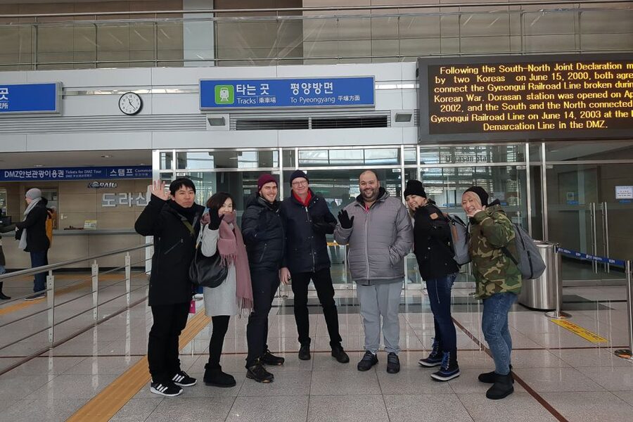 Seoul: Small-Group DMZ Tour with North Korea Experience Hall - Gamaksan Suspension Bridge brings fresh air and movement