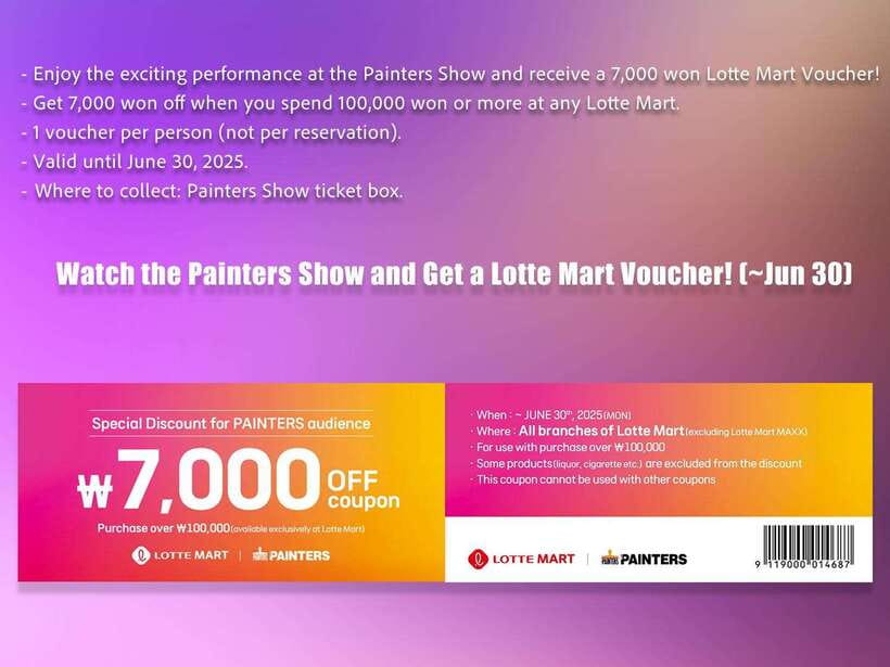 Seoul: The Painters Live Art K-pop Dance Show Ticket - Key points to know before you go