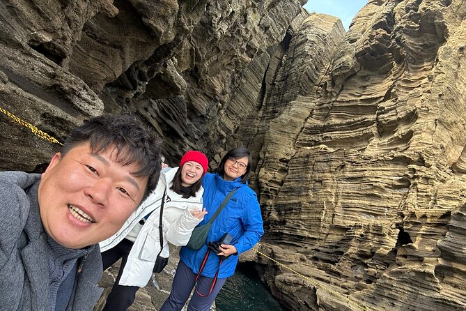 Small group Jeju private Full-Day Tour of East and South and West - Jeongbang Waterfall Meets the Sea